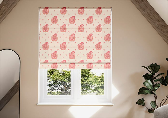 Petal & Block Boothi, Sunset - Roman Blind - Image 3